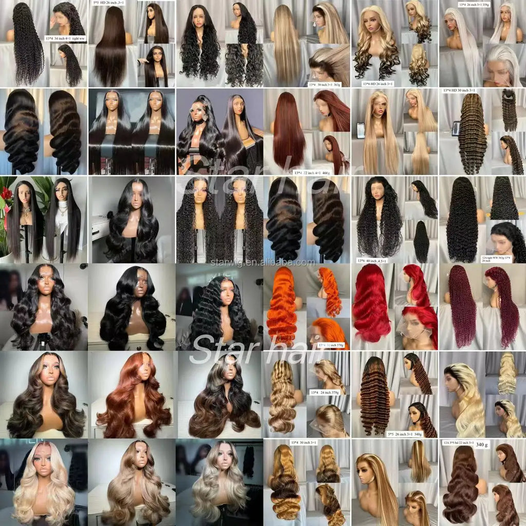 Wholesale Cuticle Aligned Hair Glueless Wig Human Hair Wear Go Pre Plucked Body Wave Lace Brazilian Human Hair Wigs