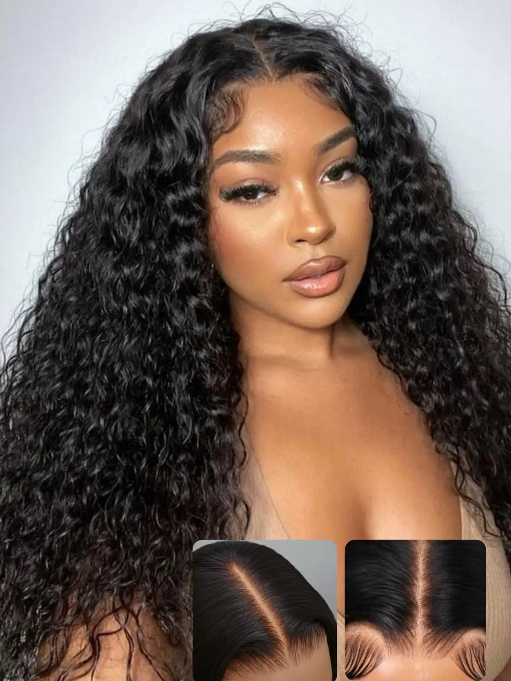 Top Quality Glueless Wig Human Hair Water Wave Wig Human Hair 26 Inch Ready to Wear Wigs 200% Density for Black Woman
