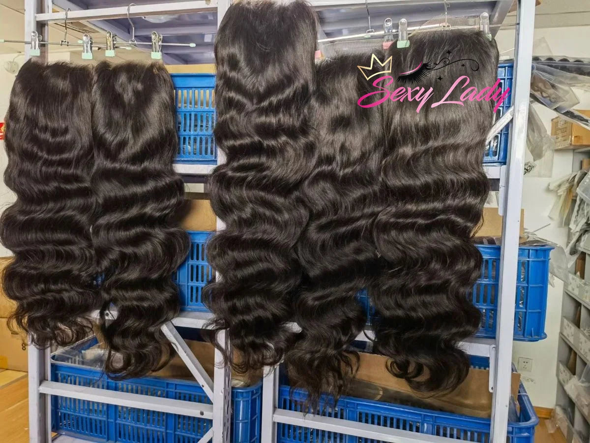 180 Density HD Lace Front Closure Wig Body Wave 13x4 Glueless Wig Human Hair Ready to Wear Straight No Glue Preplucked Wear Wigs