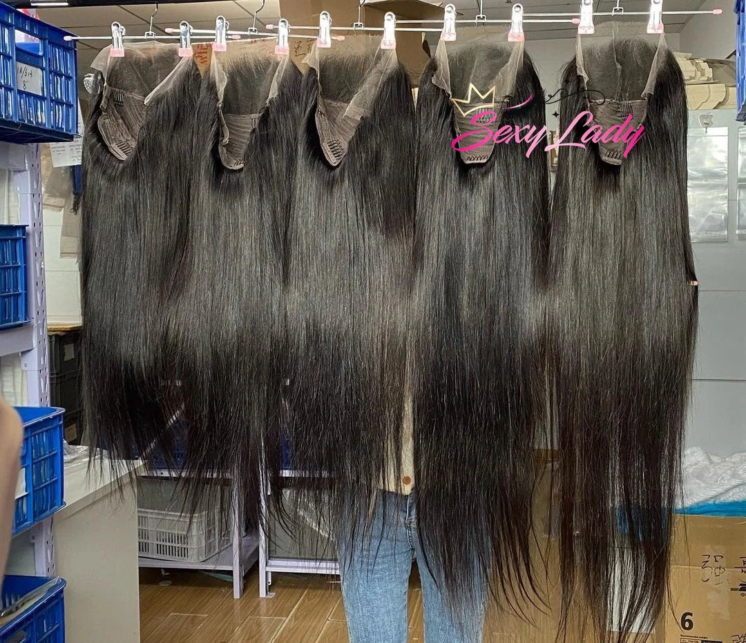 Loose Wave HD Lace Front Closure Wig Curly Closure Glueless Wig Human Hair Ready to Wear Straight No Glue Preplucked Wear Wigs