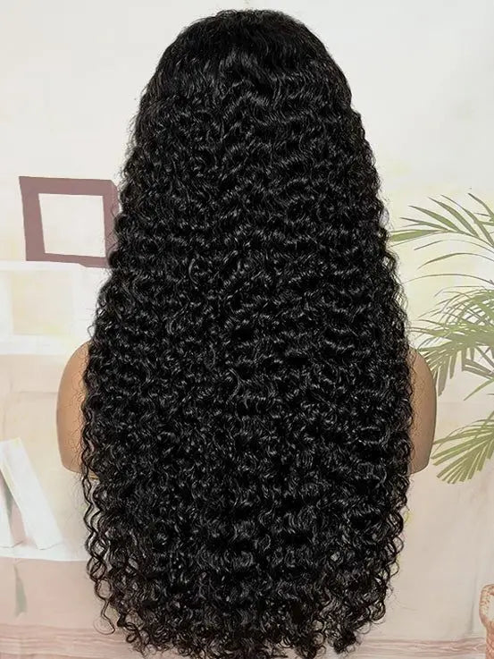 Top Quality Glueless Wig Human Hair Water Wave Wig Human Hair 26 Inch Ready to Wear Wigs 200% Density for Black Woman