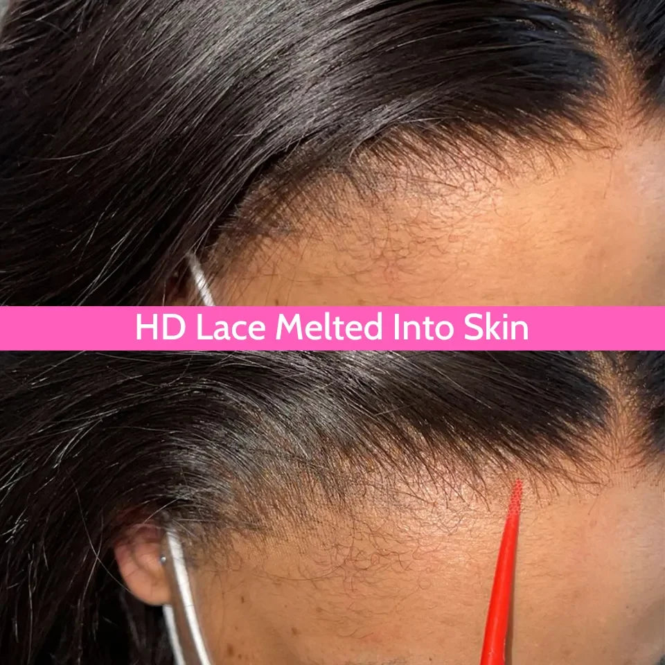 Glueless Wig Human Hair Ready to Wear and Go Preplucked Wigs Brazilian Body Wave HD Lace 4x6 13x4 Closure Human Hair Wig