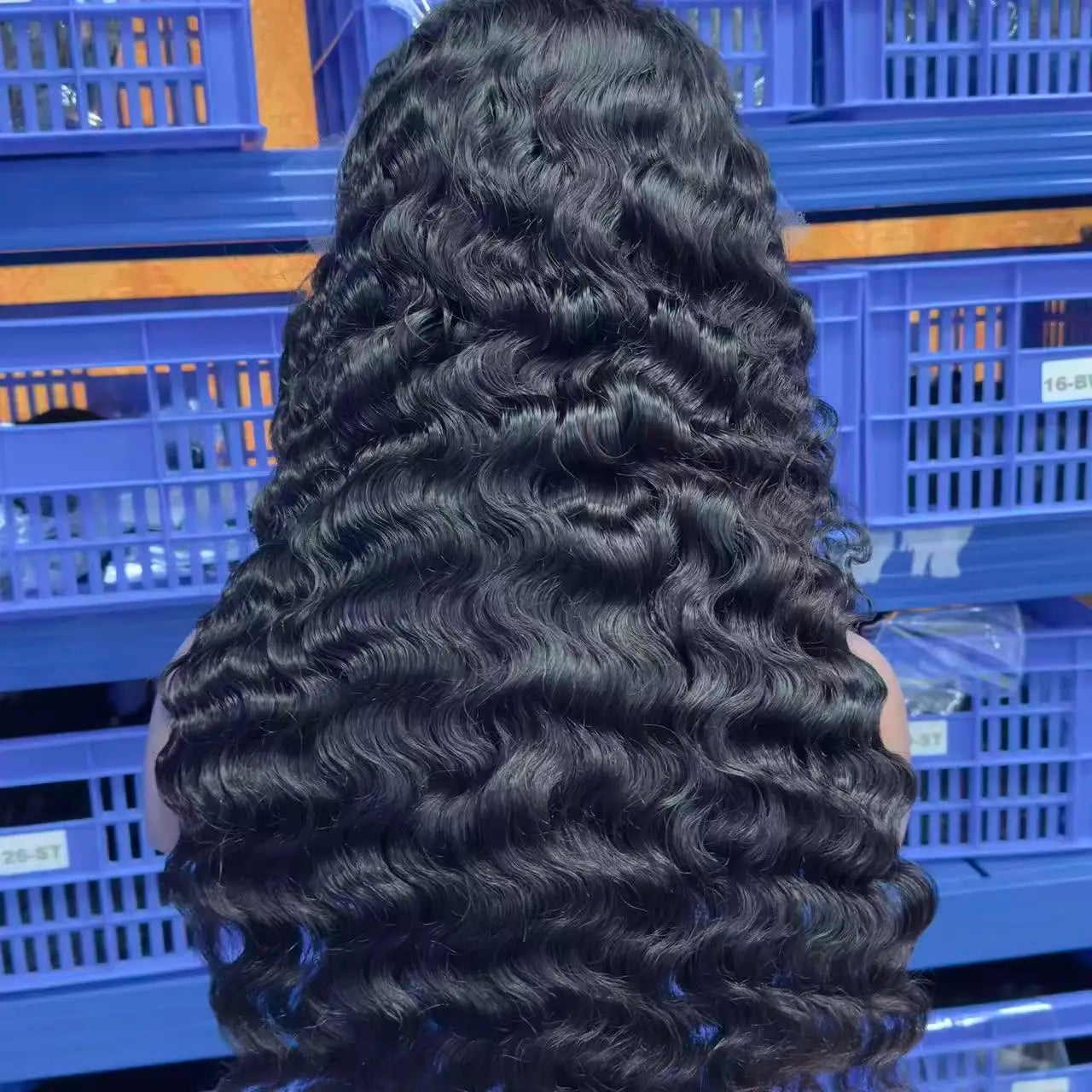 180 Density HD Lace Front Closure Wig Deep Wave 13x4 Glueless Wig Human Hair Ready to Wear Straight No Glue Preplucked Wear Wigs