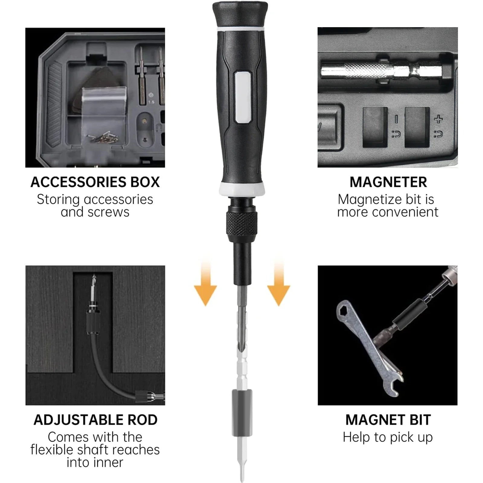 Set, Laptop Tool Kit, 152/25 in 1 Professional