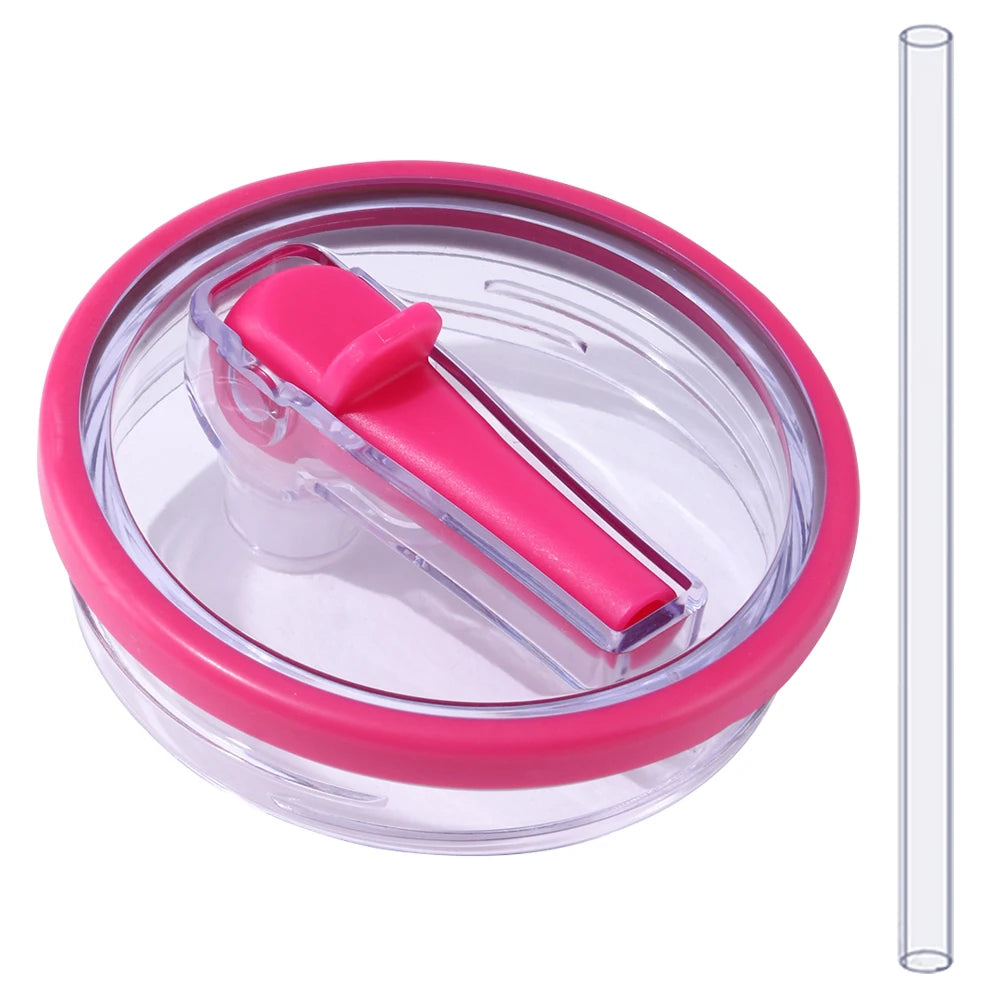 Spill-proof Cup Cover For Stanley 40oz Replaceable Environmental Protection Cup Cover Creative Spiral Straw Cover Cup Accessorie