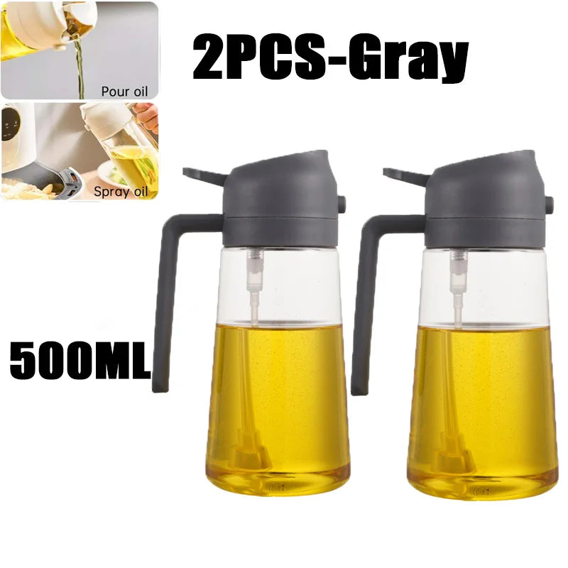 Olive Oil Sprayer Plastic Baking Oil Spray Empty Bottle Vinegar Bottle