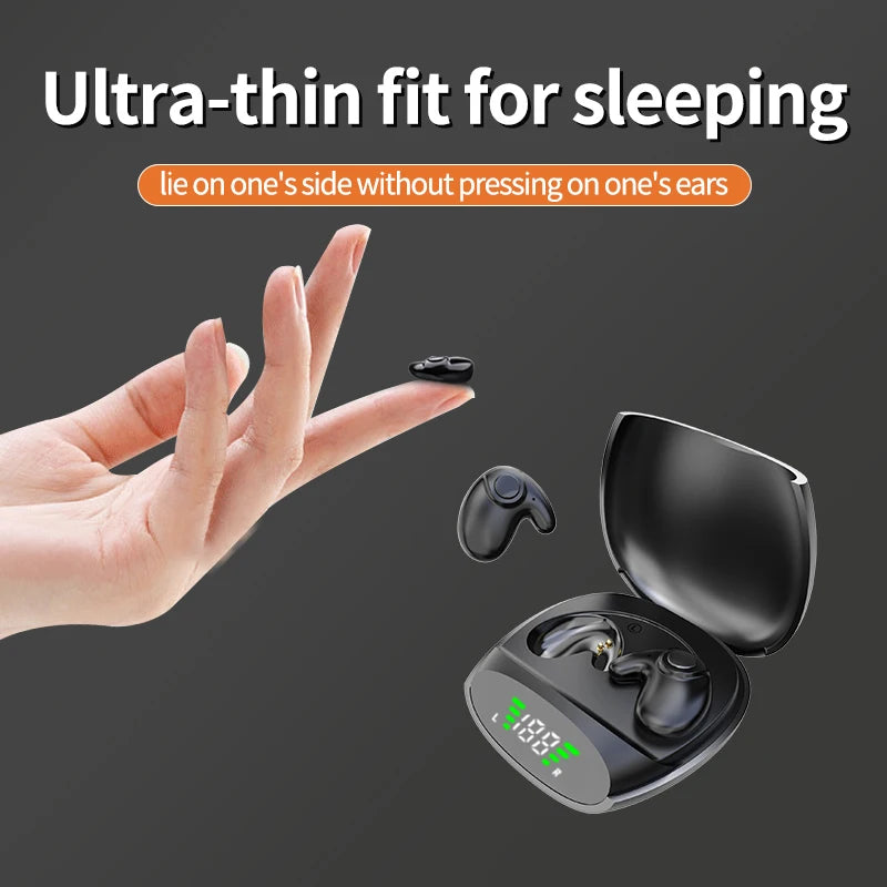 Waterproof Wireless Bluetooth 5.3 Headsets Mini headset Painless  Headphones Fit for Sleeping/Sports