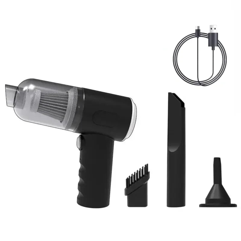 9000Pa Wireless Car Vacuum Cleaner  Portable Cleaning Appliance Mini Wet and Dry Vacuum Cleaner Household