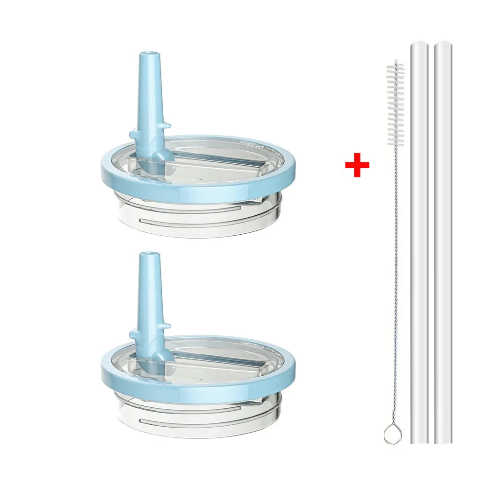 40oz Flip Straw Leak Proof Lid for Stanley H2.0 Tumbler Lid Replacement for Stanley Cup Accessories Straw Cover