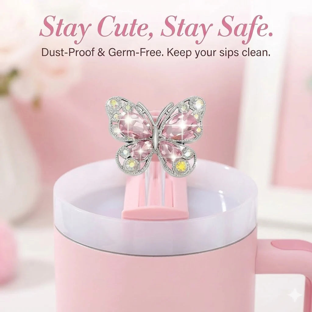 9pcs Quite Luxury Coquette Pink Bow Tumbler Accessories Set for Stanley 30oz 40oz Cup - Includes Letter Charm,  Cute Preppy Gift