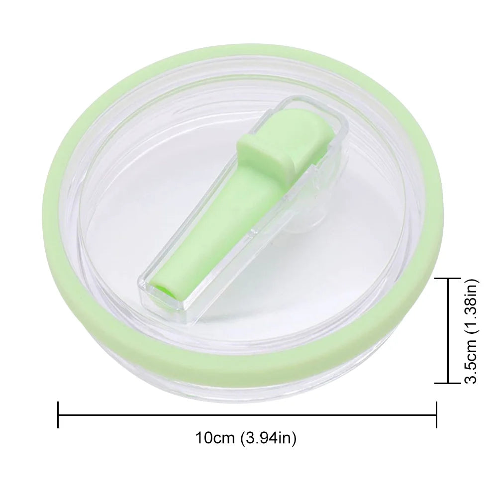 Spill-proof Cup Cover For Stanley 40oz Replaceable Environmental Protection Cup Cover Creative Spiral Straw Cover Cup Accessorie