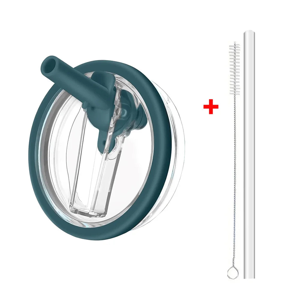 40oz Flip Straw Leak Proof Lid for Stanley H2.0 Tumbler Lid Replacement for Stanley Cup Accessories Straw Cover
