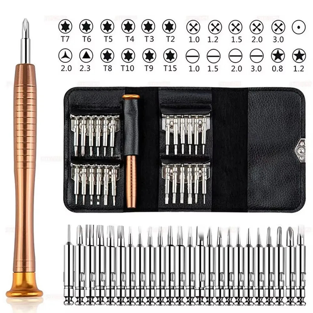 Set, Laptop Tool Kit, 152/25 in 1 Professional