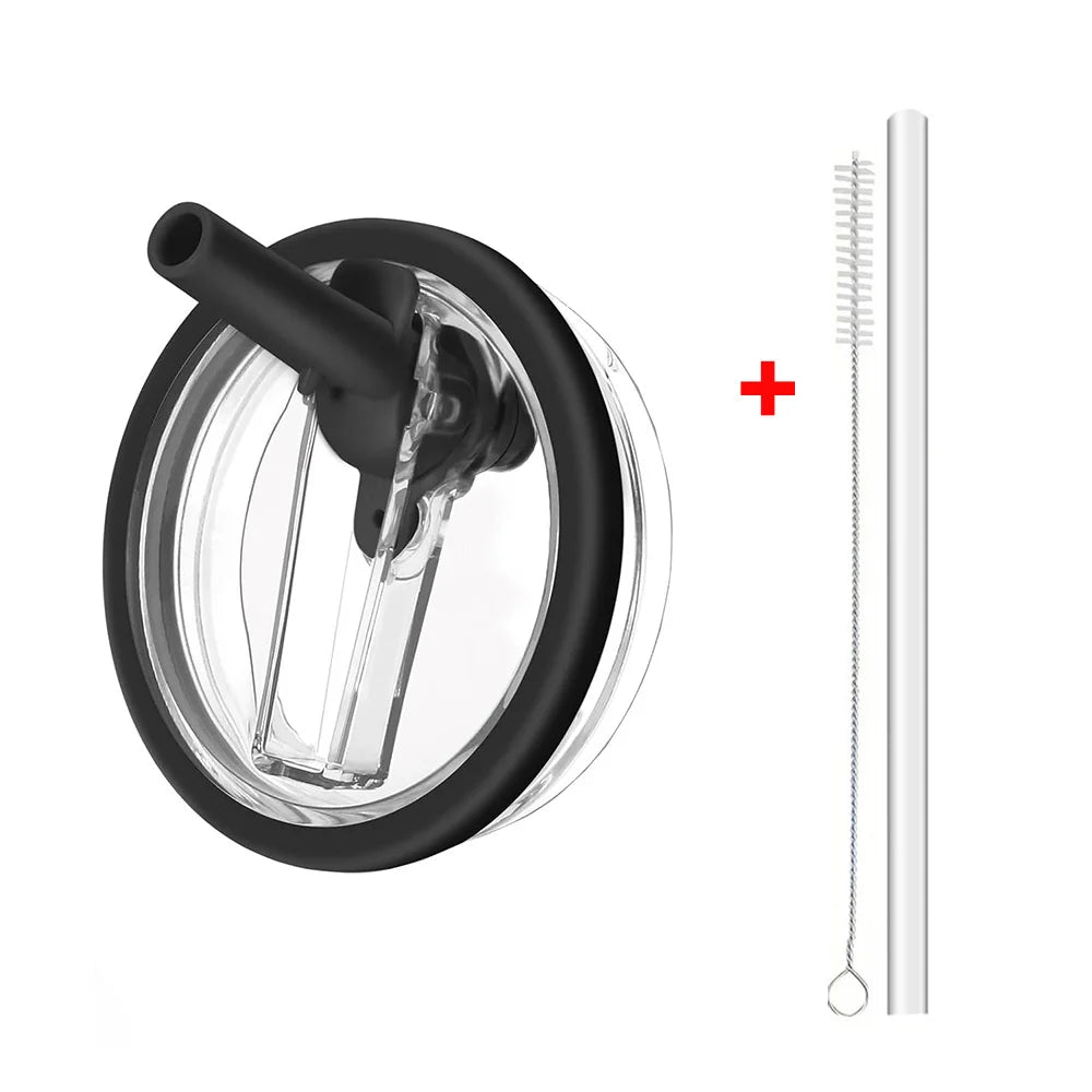40oz Flip Straw Leak Proof Lid for Stanley H2.0 Tumbler Lid Replacement for Stanley Cup Accessories Straw Cover